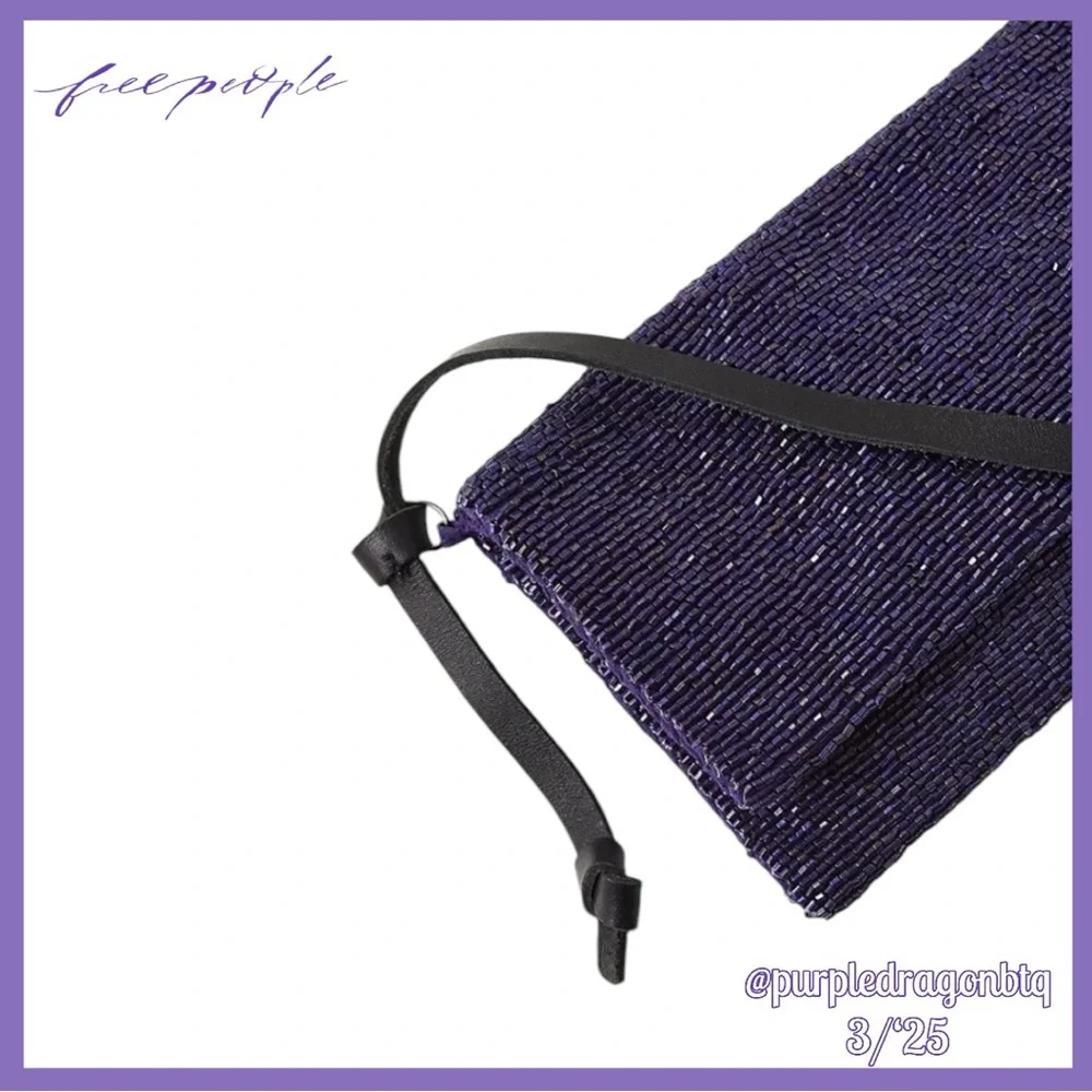 FREE PEOPLE PLUS ONE EMBELLISHED CROSSBODY BAG NWT_9